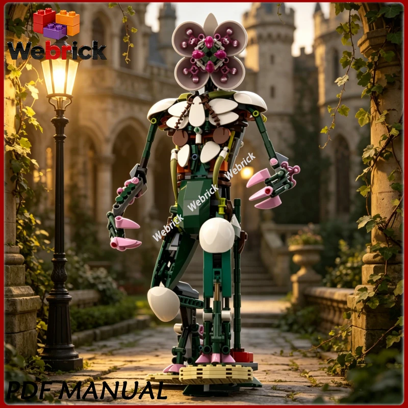 Demonic Orchid MOC Building Kit, Scary Floral Monster Model Blocks for Home Decoration
Demonic Orchid MOC Building Kit, Scary Floral Monster Model Blocks for Home Decoration