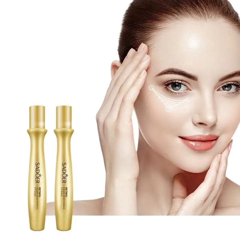 New SADOER Retinol Eye Roller Eye Cream Hydrating Moisturizing Eye Serum Dark Circles Removal Anti Bags
New SADOER Retinol Eye Roller Eye Cream Hydrating Moisturizing Eye Serum Dark Circles Removal Anti Bags