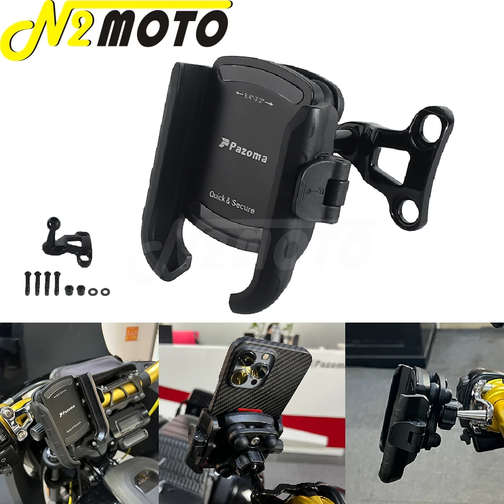 Motorcycle Cellphone Holder Stand Adjustable 5.4"-7.2" Bracket 360° Rotating Support For Harley Dyna Low Rider FXDL FXWG FXDF
Motorcycle Cellphone Holder Stand Adjustable 5.4"-7.2" Bracket 360° Rotating Support For Harley Dyna Low Rider FXDL FXWG FXDF