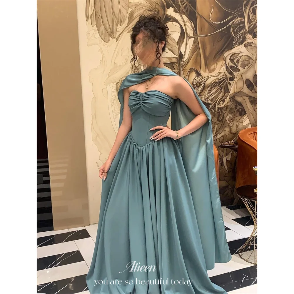 Aileen Satin Strapless Sky Blue Ball Gown Princess Prom Dress Elegant Luxury Formal Women's Ladies New Draped Customized
Aileen Satin Strapless Sky Blue Ball Gown Princess Prom Dress Elegant Luxury Formal Women's Ladies New Draped Customized