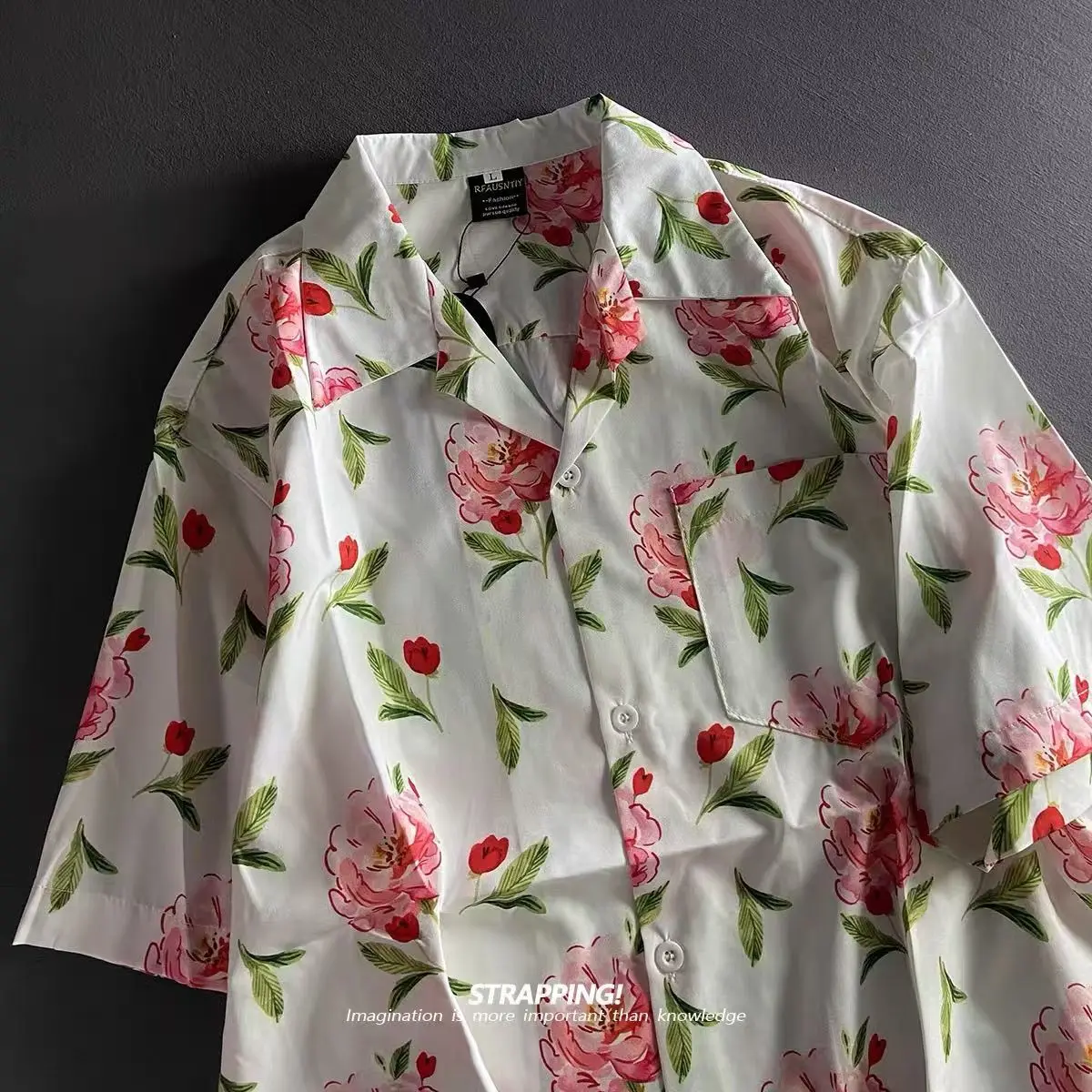 Flower Full Print Hawaii Thai Retro Cuban Collar Short Sleeve Shirt Men Women Shirts Summer Vocation Shirt Casual Shirt 2025
Flower Full Print Hawaii Thai Retro Cuban Collar Short Sleeve Shirt Men Women Shirts Summer Vocation Shirt Casual Shirt 2025