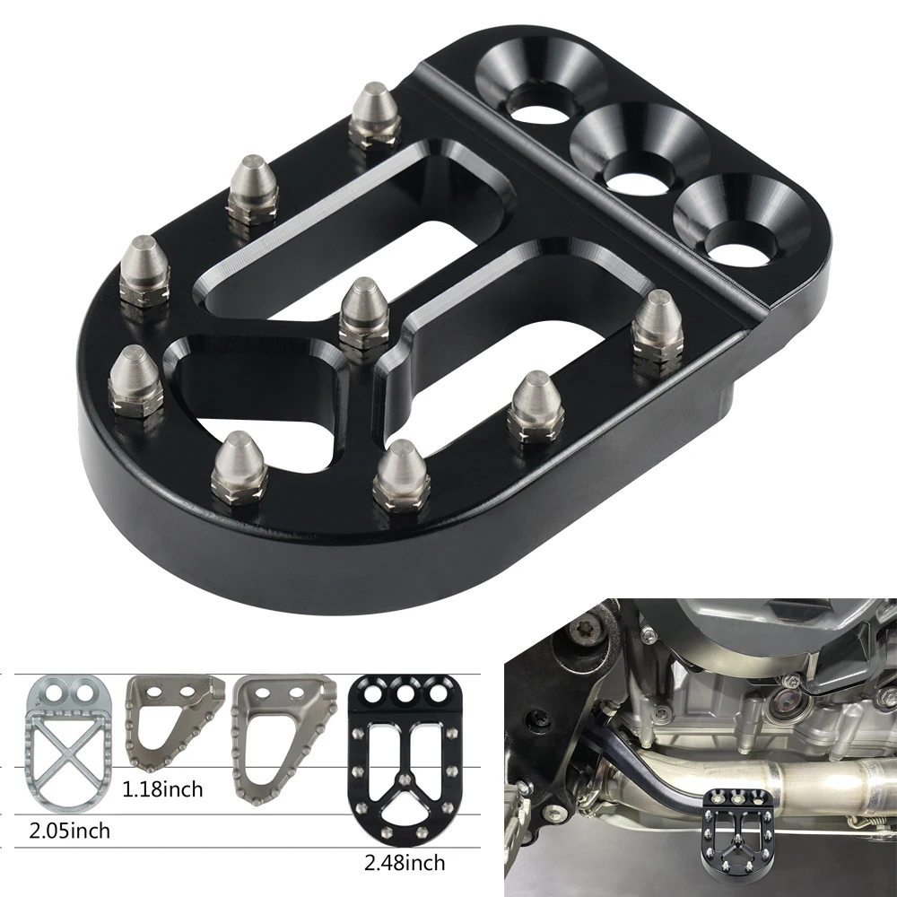 For 16-23 Husqvarna 701 Enduro 701 Supermoto Brake Lever Pad Extender Brake Pedal Step Tip for Husqvarna Norden 901 2022-2024
For 16-23 Husqvarna 701 Enduro 701 Supermoto Brake Lever Pad Extender Brake Pedal Step Tip for Husqvarna Norden 901 2022-2024