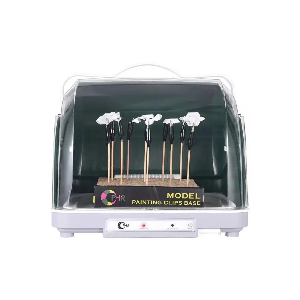 Model paint drying box, paint spraying small dryer, figure coloring ornament, dust-proof paint baking box
Model paint drying box, paint spraying small dryer, figure coloring ornament, dust-proof paint baking box