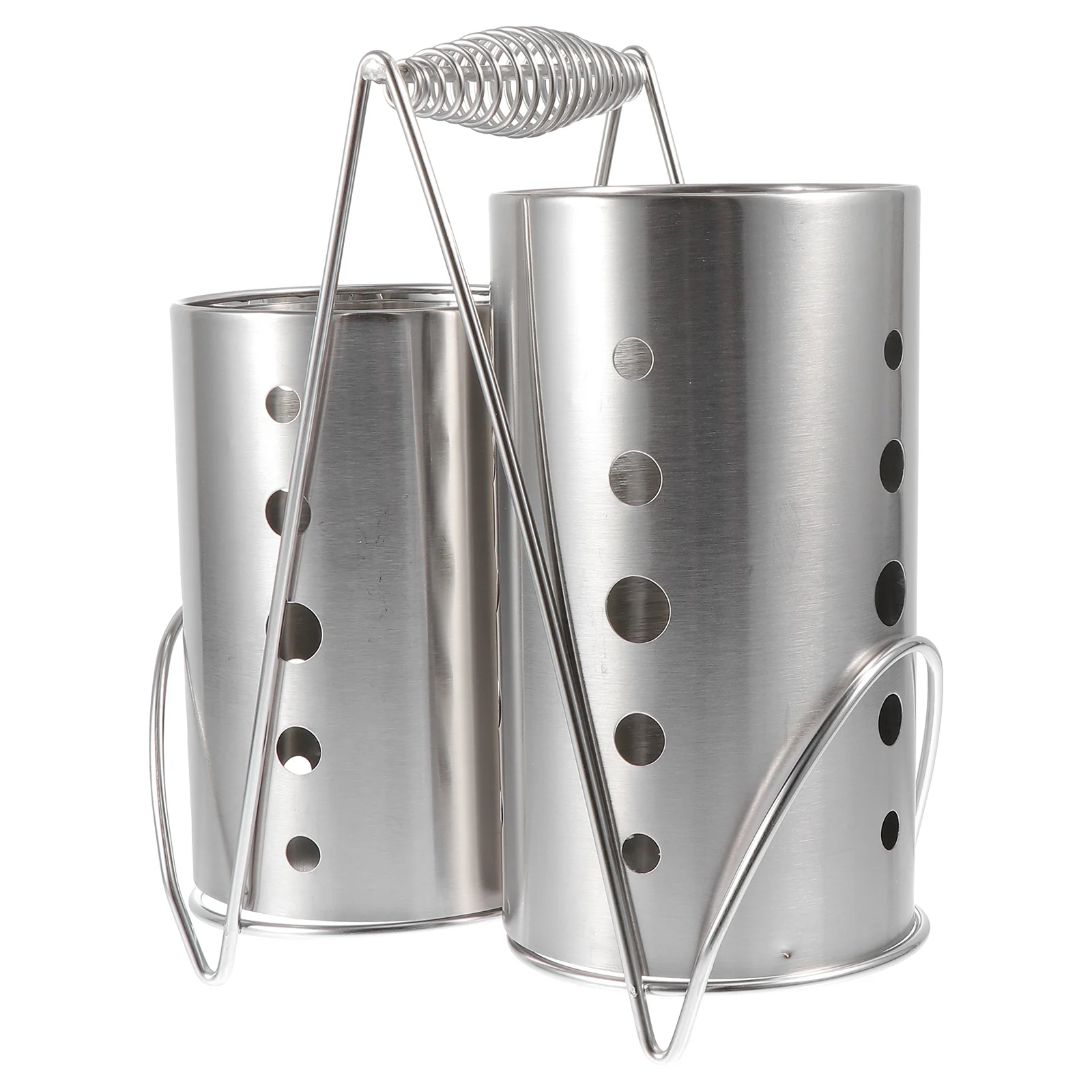 Stainless Steel Chopstick Storage Holder Silver Home Kitchen Cutlery Organizer Draining Rack for Tableware Multifunctional
Stainless Steel Chopstick Storage Holder Silver Home Kitchen Cutlery Organizer Draining Rack for Tableware Multifunctional