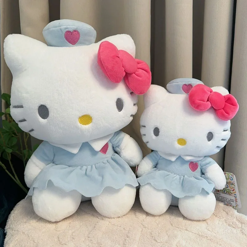 Official Sanrio Hello Kitty Nurse Uniform Plush Toy Squishy Fluffy Stuffed Doll with Heart Decor for Girls Fans Birthday Gift
Official Sanrio Hello Kitty Nurse Uniform Plush Toy Squishy Fluffy Stuffed Doll with Heart Decor for Girls Fans Birthday Gift