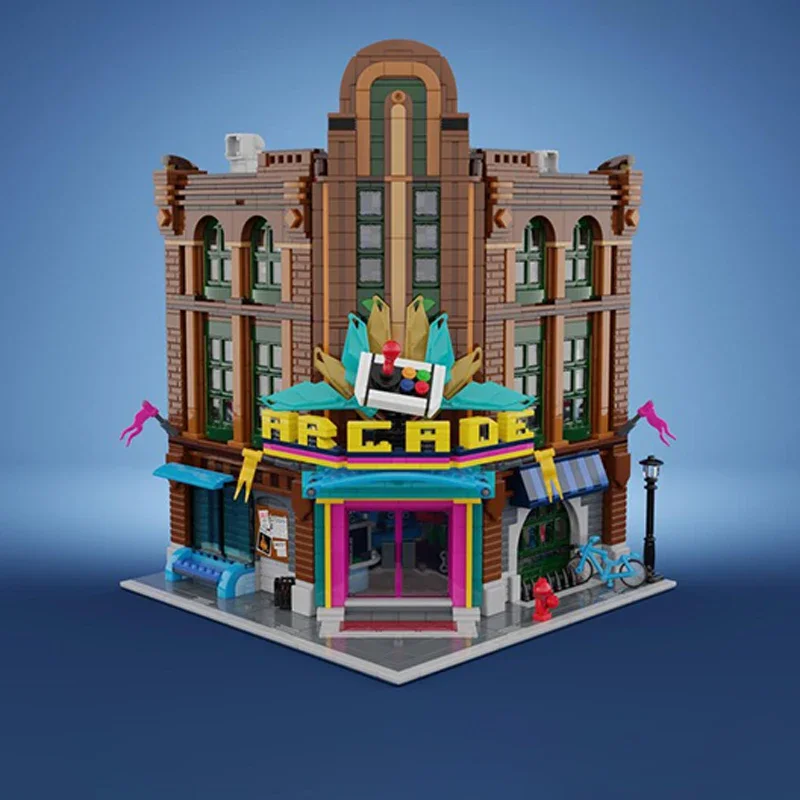 3345 шт., последняя аркадная модульная модель архитектуры Moc, коллекционное издание, строительные блоки | Обучающие и демонстрирующие игрушки в подарок
3345 шт., последняя аркадная модульная модель архитектуры Moc, коллекционное издание, строительные блоки | Обучающие и демонстрирующие игрушки в подарок