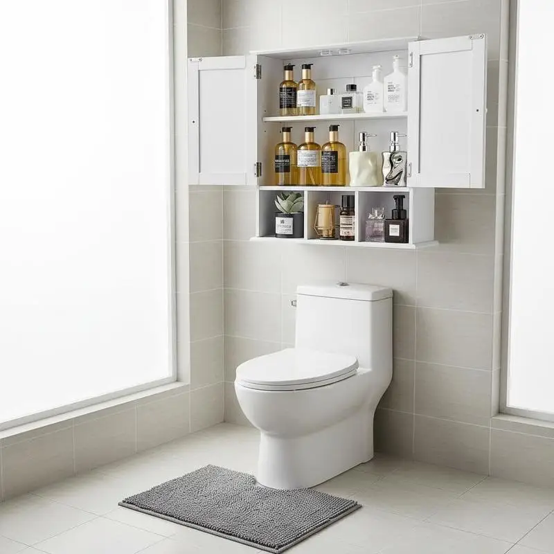 Free Shipping-Wall Storage Cupboard 21x8x24 Inch For Laundry Room Kitchen Restroom, Double Doors Adjustable Shelf Open Partition Wall Mounted Hanging Organizer White
Free Shipping-Wall Storage Cupboard 21x8x24 Inch For Laundry Room Kitchen Restroom, Double Doors Adjustable Shelf Open Partition Wall Mounted Hanging Organizer White
