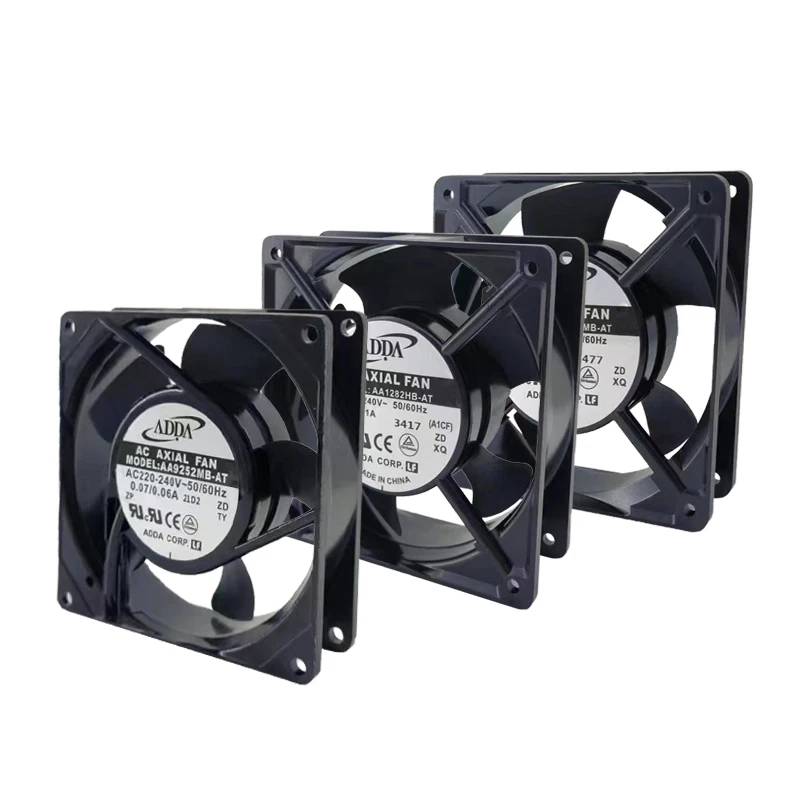 ADDA 90/120mm AC200-240V Industrial Axial Fan High Airflow Cabinet Control Panel Cooling Fan 9CM 12CM Ventilation Fan Full Model
ADDA 90/120mm AC200-240V Industrial Axial Fan High Airflow Cabinet Control Panel Cooling Fan 9CM 12CM Ventilation Fan Full Model