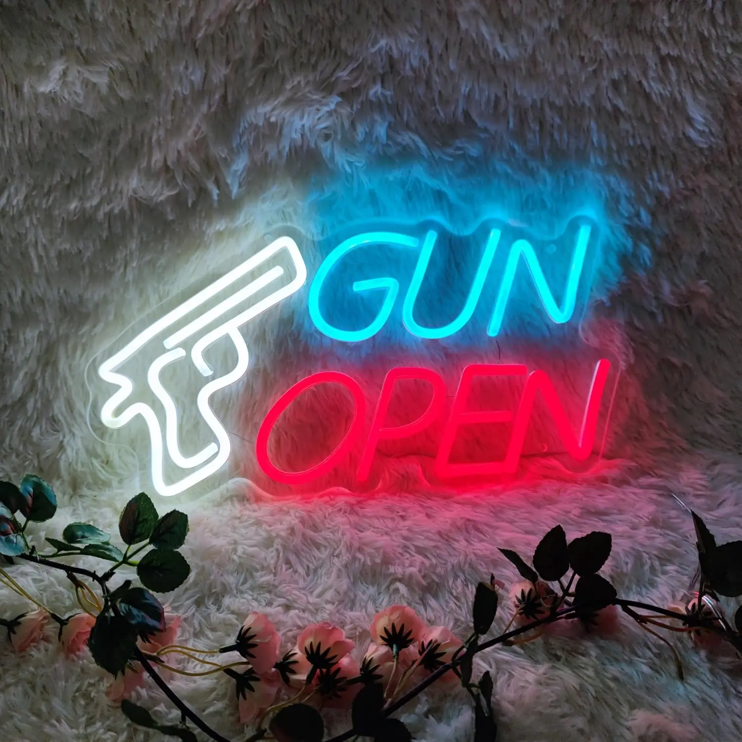 Gun Open Neon Sign LED Neon Light Sign Room USB Unique Decor for Clubs Bedrooms Shops Man Cave Gun Club Pub Party Bar Decor
Gun Open Neon Sign LED Neon Light Sign Room USB Unique Decor for Clubs Bedrooms Shops Man Cave Gun Club Pub Party Bar Decor