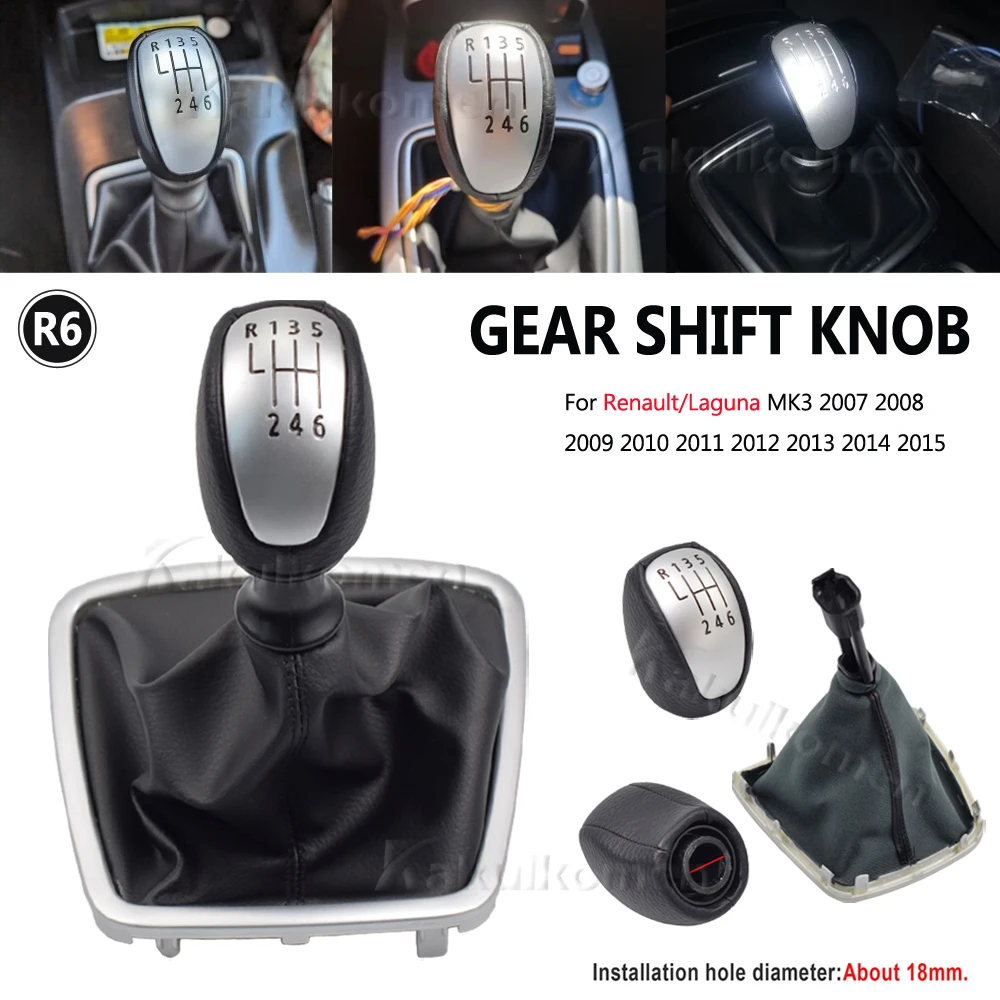 Car Manual Gear Shift Knob Gaiter Boot Cover Lever Shifter Handle Stick Boot Gaiter For Renault Laguna Mk3 2007-2015
Car Manual Gear Shift Knob Gaiter Boot Cover Lever Shifter Handle Stick Boot Gaiter For Renault Laguna Mk3 2007-2015