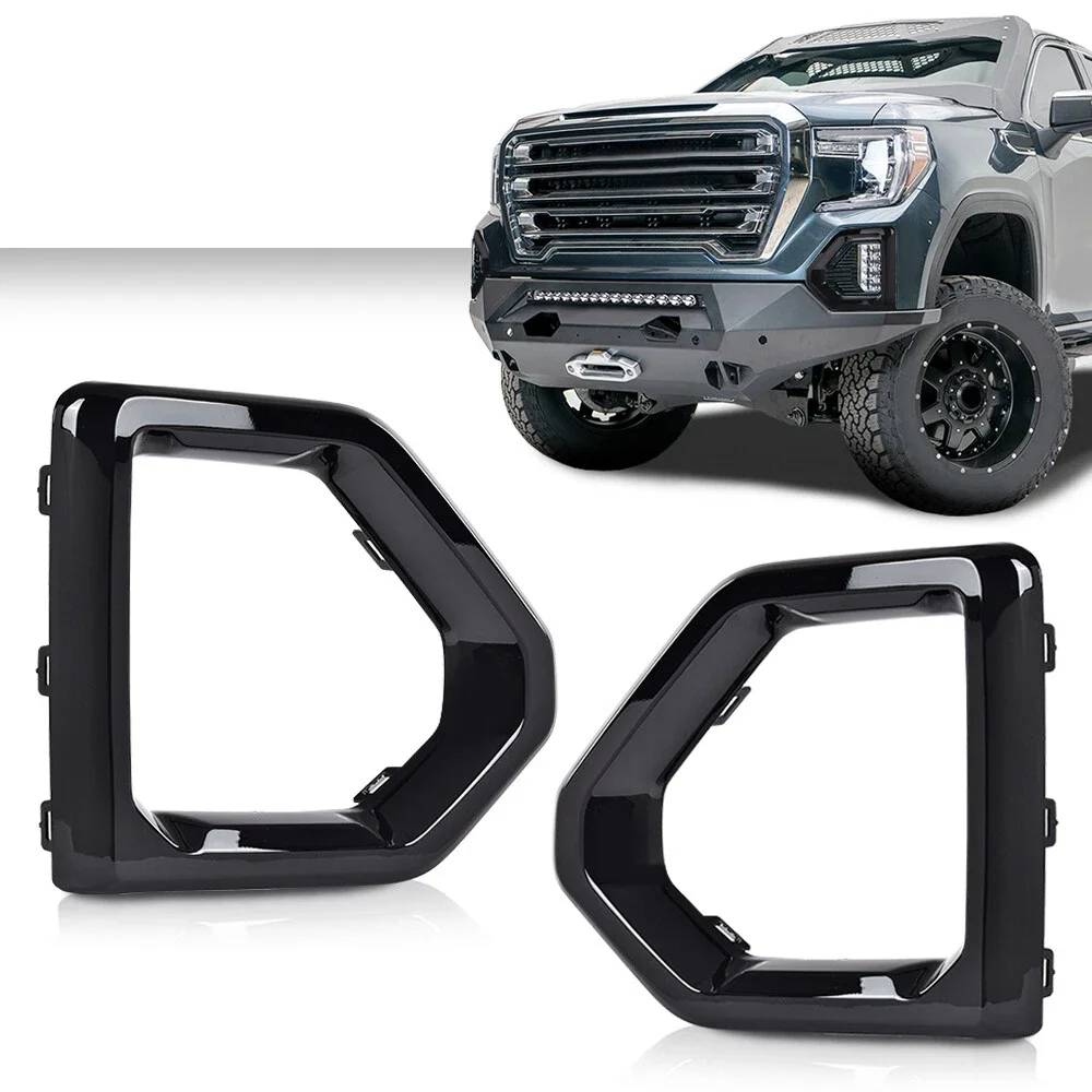 1 пара рамки противотуманных фар для GMC Sierra 1500 Denali 2019-2022, черный 84176753, 84176752
1 пара рамки противотуманных фар для GMC Sierra 1500 Denali 2019-2022, черный 84176753, 84176752