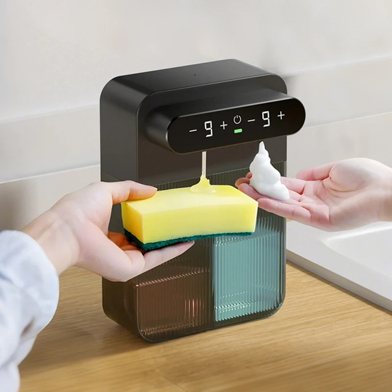OEM Wall-mounted USB Charging Double-head Automatic Foam Liquid Soap Dispenser for Kitchen Bathroom
OEM Wall-mounted USB Charging Double-head Automatic Foam Liquid Soap Dispenser for Kitchen Bathroom