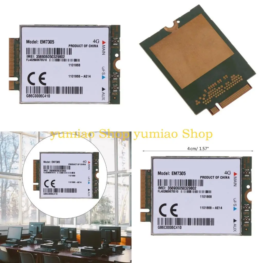587B EM7305 LTE WWAN 4G Wireless Card Adapter for Dell3340 E5250 E5450
587B EM7305 LTE WWAN 4G Wireless Card Adapter for Dell3340 E5250 E5450