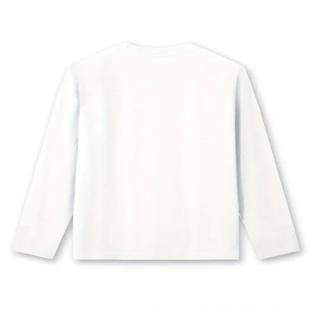 Fashionable long sleeve T shirt for women featuring printed feather pattern breathable milk silk material and loose fit style
Fashionable long sleeve T shirt for women featuring printed feather pattern breathable milk silk material and loose fit style