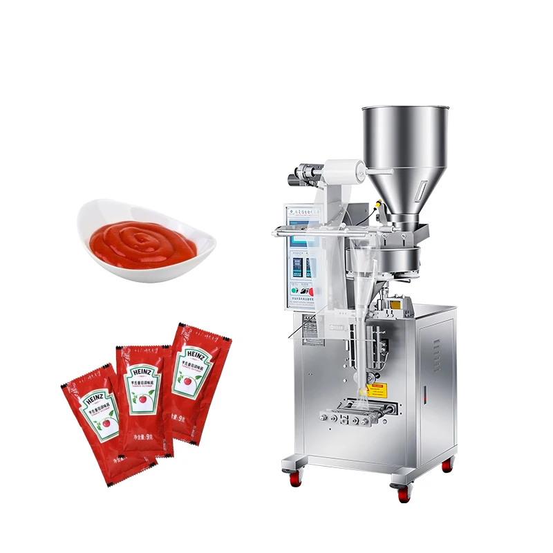 Automatic Vertical Small Bag Liquid Pouch Honey Stick Sachet Packing Machine /Milk Jam/Soup Water Oil Filling Packaging Machine
Automatic Vertical Small Bag Liquid Pouch Honey Stick Sachet Packing Machine /Milk Jam/Soup Water Oil Filling Packaging Machine