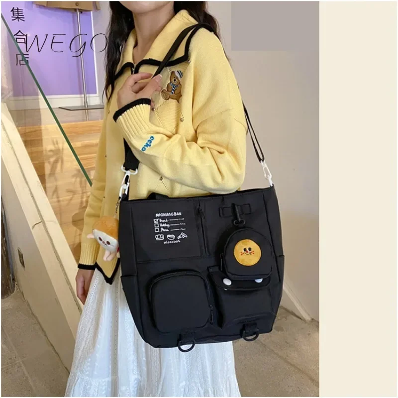 New Niche Design Japanese Cute Canvas Tote Bag Women's Large Capacity Handheld Schoolbag Student Shoulder Bag
New Niche Design Japanese Cute Canvas Tote Bag Women's Large Capacity Handheld Schoolbag Student Shoulder Bag