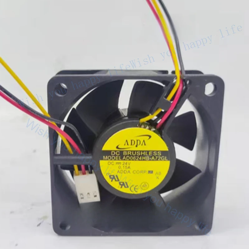 V+ 1 шт. Новый вентилятор охлаждения ADDA AD0624HB-A72GL DC24V 0.15A, 2-проводной # QW
V+ 1 шт. Новый вентилятор охлаждения ADDA AD0624HB-A72GL DC24V 0.15A, 2-проводной # QW