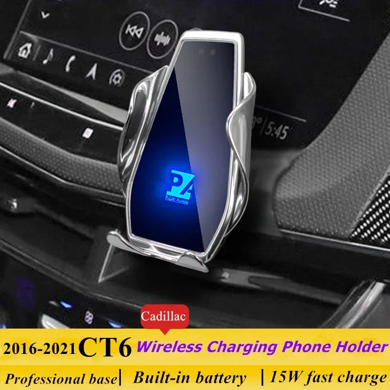2016-2022 For Cadillac CT6 Mobile Phone Holder Wireless Charger Car Mount Navigation Bracket GPS Support 360 Rotating
2016-2022 For Cadillac CT6 Mobile Phone Holder Wireless Charger Car Mount Navigation Bracket GPS Support 360 Rotating