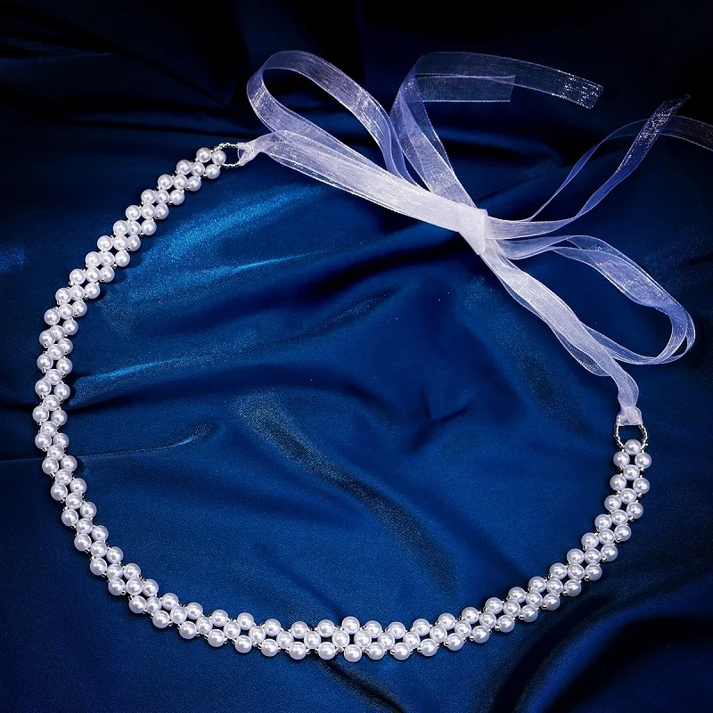 Elegant Handmade White Pearl Bridal Belt for Women, Simple Waist Chain for Wedding Party Prom Dress, Fashion Jewelry Accessory
Elegant Handmade White Pearl Bridal Belt for Women, Simple Waist Chain for Wedding Party Prom Dress, Fashion Jewelry Accessory