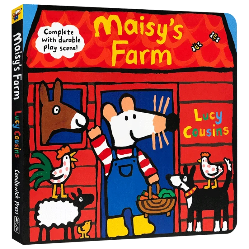 Maisy's Farm, Lucy Cousins, Children's books aged 3 4 5 6, English picture book, 9781536206135
Maisy's Farm, Lucy Cousins, Children's books aged 3 4 5 6, English picture book, 9781536206135