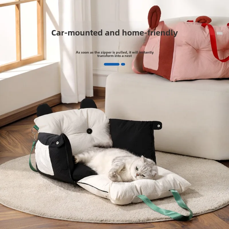 kennel pet bag car co-pilot cushion cat dog out portable dog bag medium and small dog
kennel pet bag car co-pilot cushion cat dog out portable dog bag medium and small dog