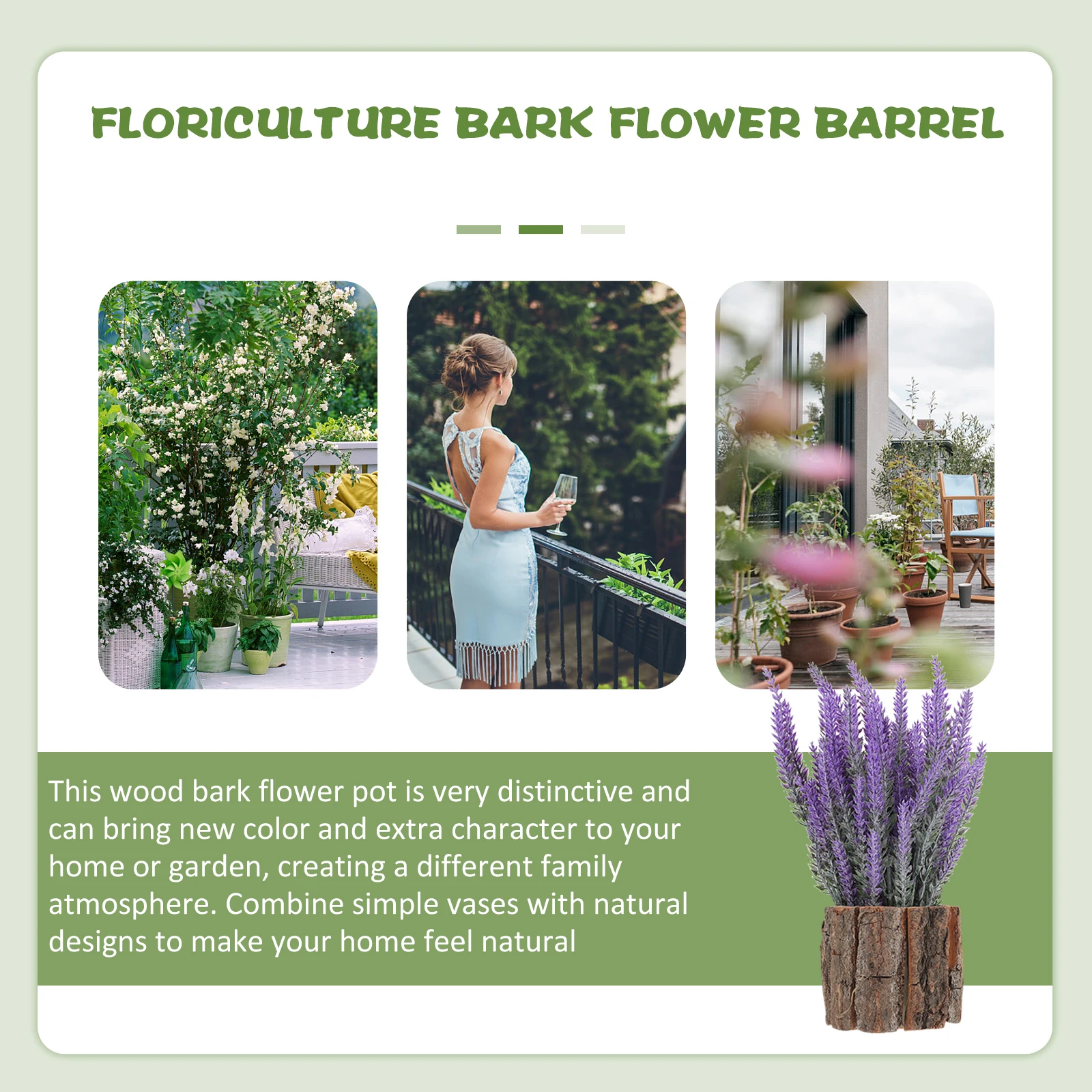 Flower Bucket Bark Vase Succulent Rustic Planter Tree Stump Natural Wood Pots Outdoor Garden Plant Container Small Size Flower
Flower Bucket Bark Vase Succulent Rustic Planter Tree Stump Natural Wood Pots Outdoor Garden Plant Container Small Size Flower