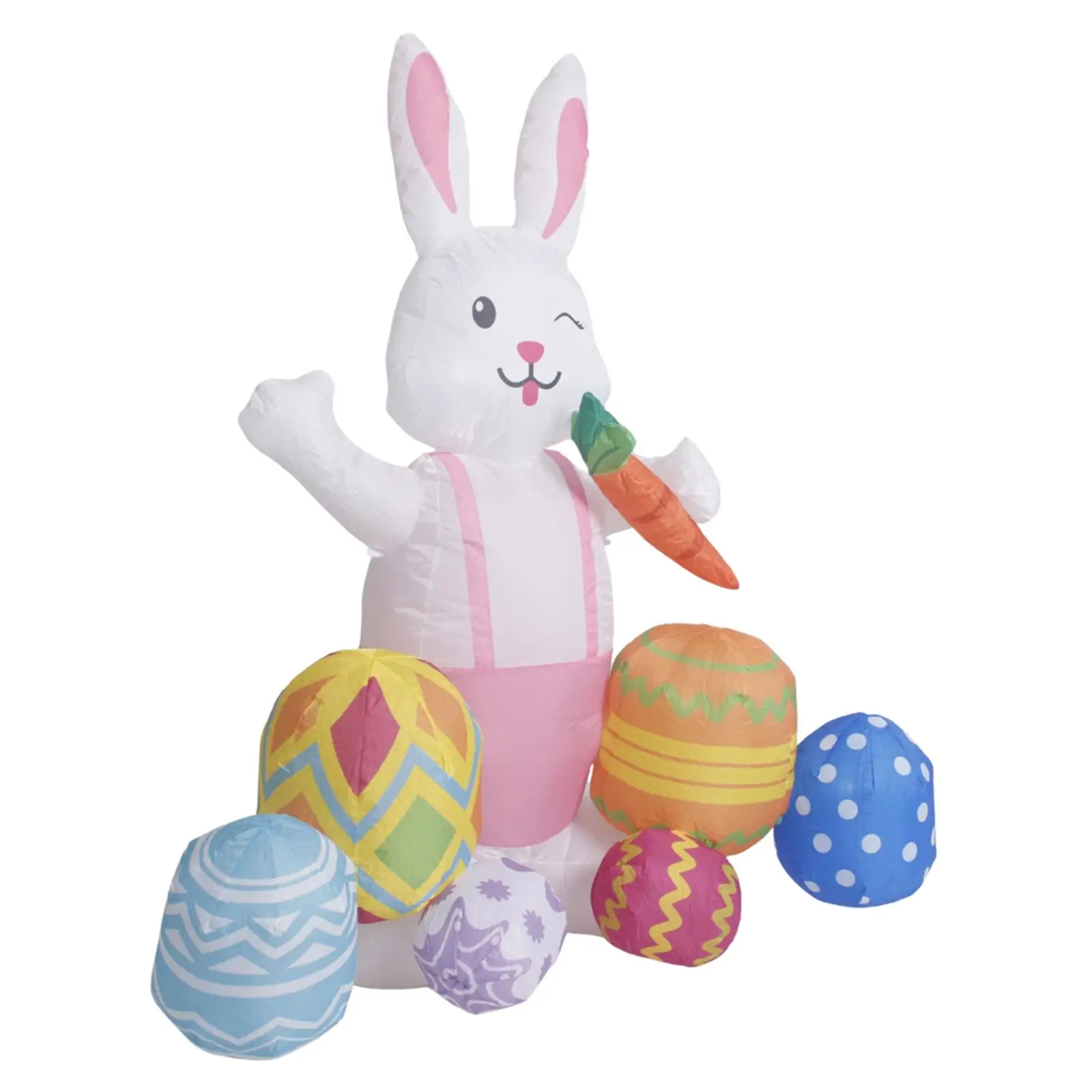 Пасхальный надувной уличный декоративный реквизит со светом 1,25 м, большой надувной декор для двора с кроликом для подиума, лужайки снаружи
Пасхальный надувной уличный декоративный реквизит со светом 1,25 м, большой надувной декор для двора с кроликом для подиума, лужайки снаружи