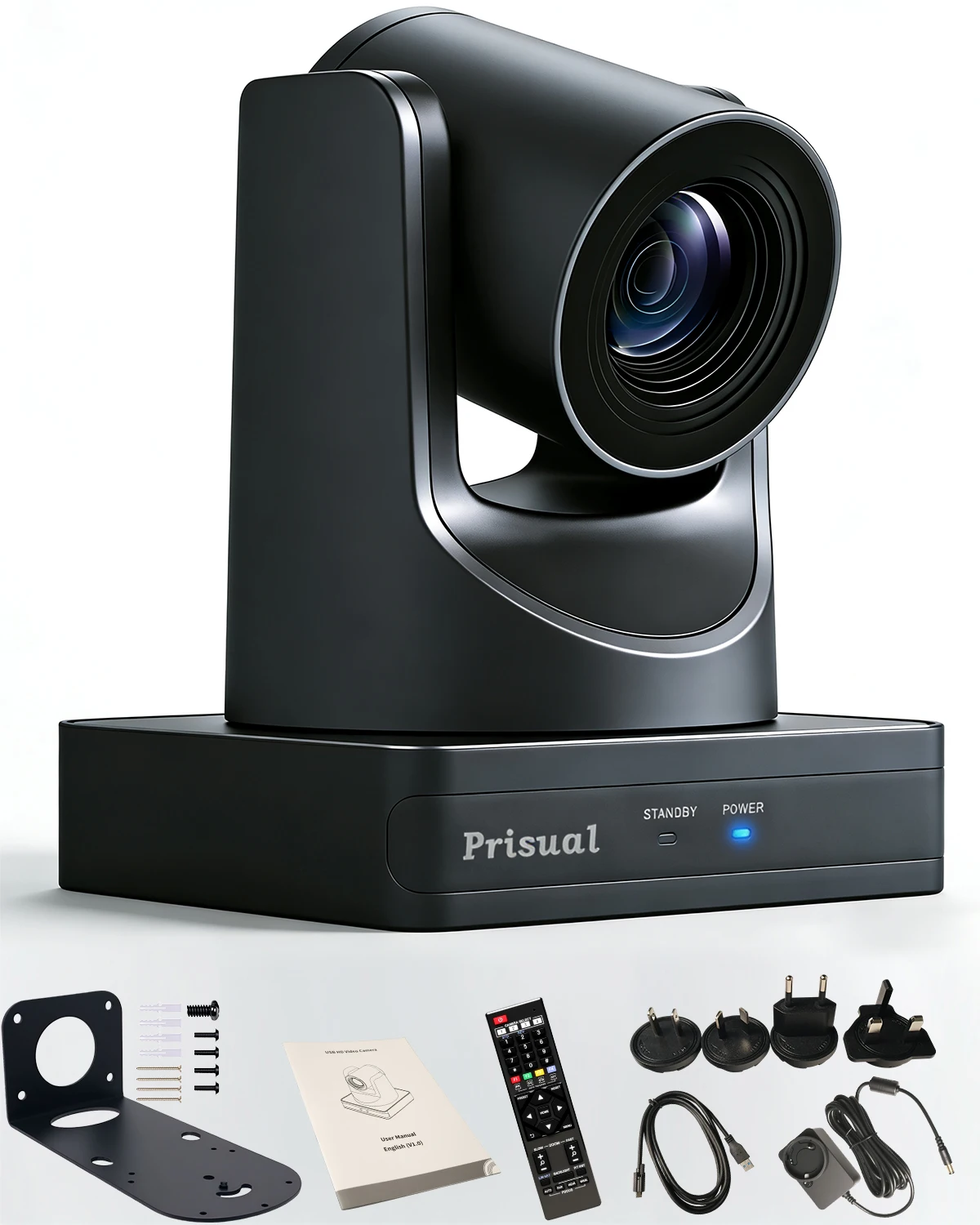 Prisual HDMI PTZ-камера AI с автоматическим отслеживанием, 20-кратным оптическим зумом IP USB3.0 PoE HDMI PTZ-камера для церковных услуг поклонения
Prisual HDMI PTZ-камера AI с автоматическим отслеживанием, 20-кратным оптическим зумом IP USB3.0 PoE HDMI PTZ-камера для церковных услуг поклонения