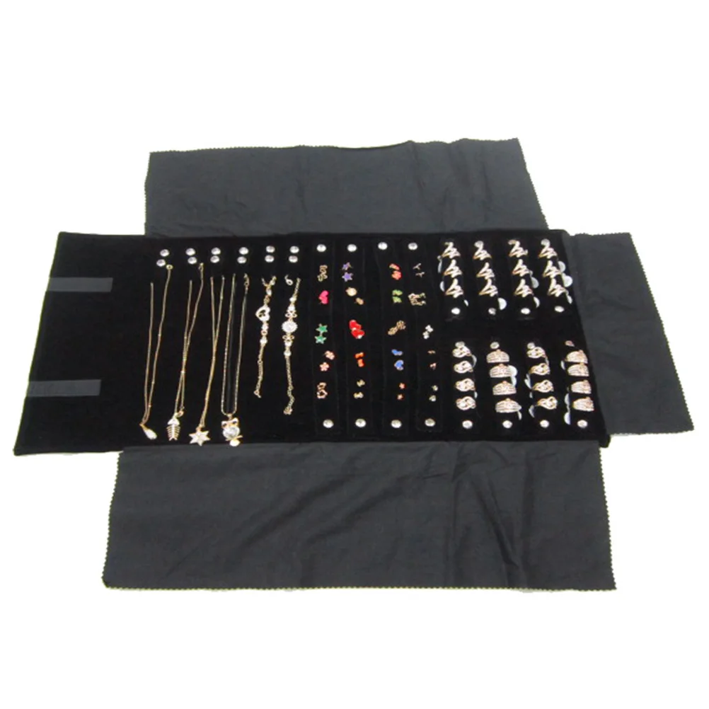 Small Jewelry Pouch Black Travel Organizer for Necklaces Earrings Storage Bag Velvet Lining Secure Felt Holder
Small Jewelry Pouch Black Travel Organizer for Necklaces Earrings Storage Bag Velvet Lining Secure Felt Holder