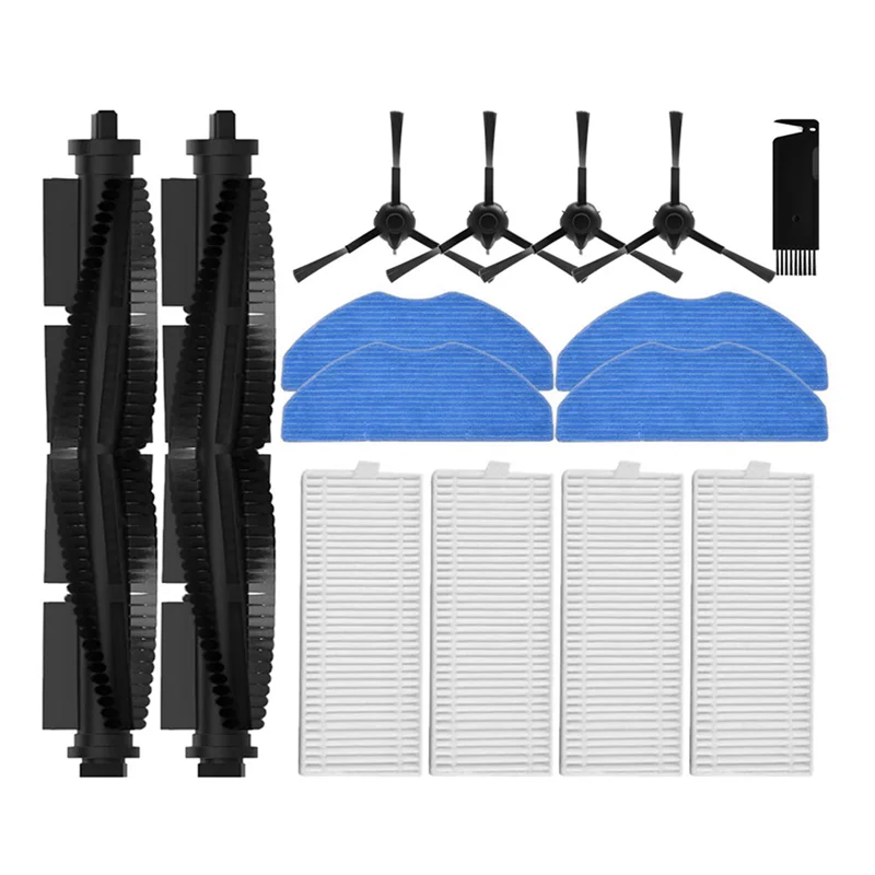 For 360 S8/S8 Plus Robot Vacuum Cleaner Replacement Spare Parts Accessories Main Side Brush Hepa Filter Mop Cloth
For 360 S8/S8 Plus Robot Vacuum Cleaner Replacement Spare Parts Accessories Main Side Brush Hepa Filter Mop Cloth