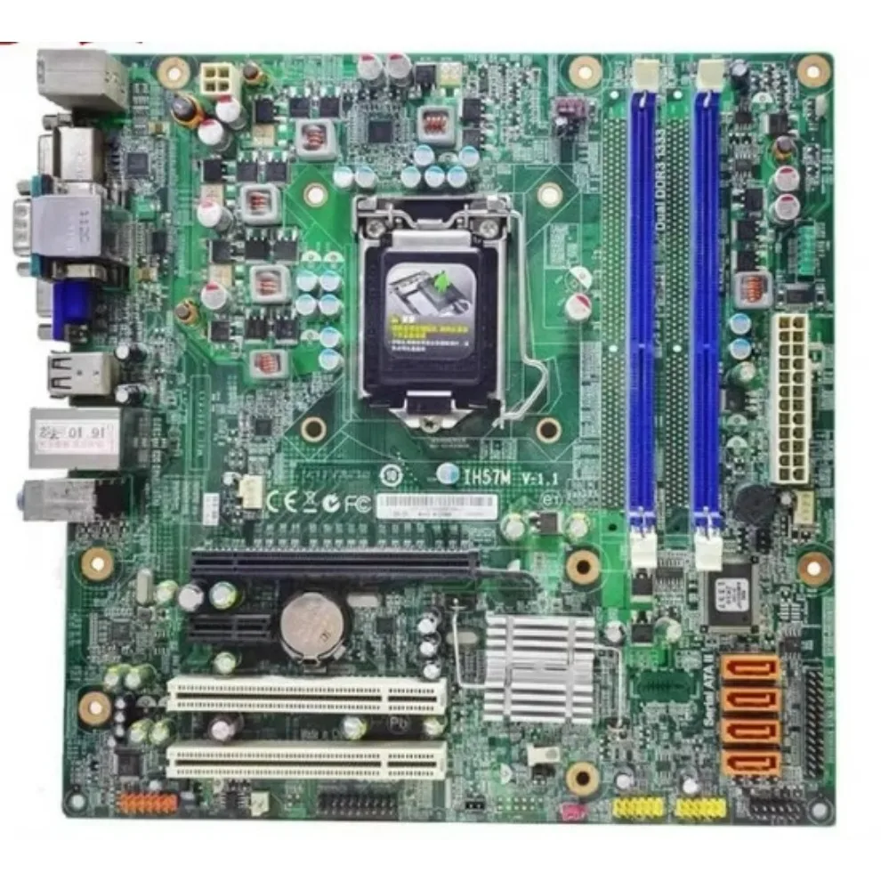 Для Lenovo IQ57M 1156-контактный CIH55C V: 1,0 IH57M основная плата L-IIBXM поддержка I3 530 100% тест
Для Lenovo IQ57M 1156-контактный CIH55C V: 1,0 IH57M основная плата L-IIBXM поддержка I3 530 100% тест