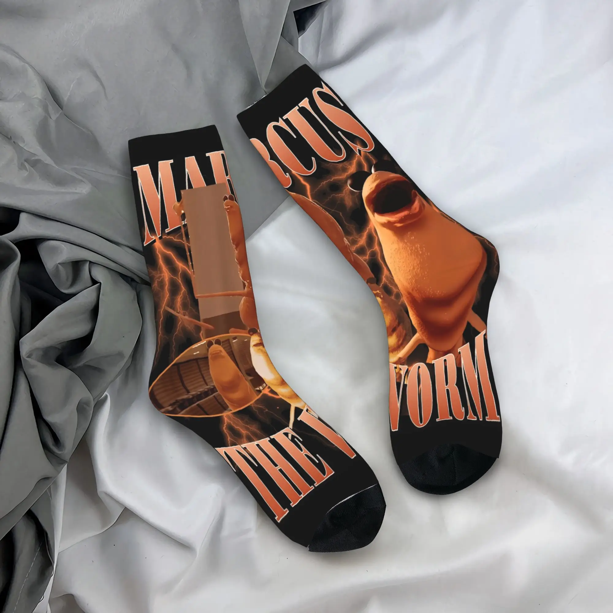 Marcus The Worm, винтажные чулки 90-х годов, повседневные носки с графическим рисунком, зимние противоскользящие носки для женщин и мужчин, спортивные носки высокого качества для бега
Marcus The Worm, винтажные чулки 90-х годов, повседневные носки с графическим рисунком, зимние противоскользящие носки для женщин и мужчин, спортивные носки высокого качества для бега