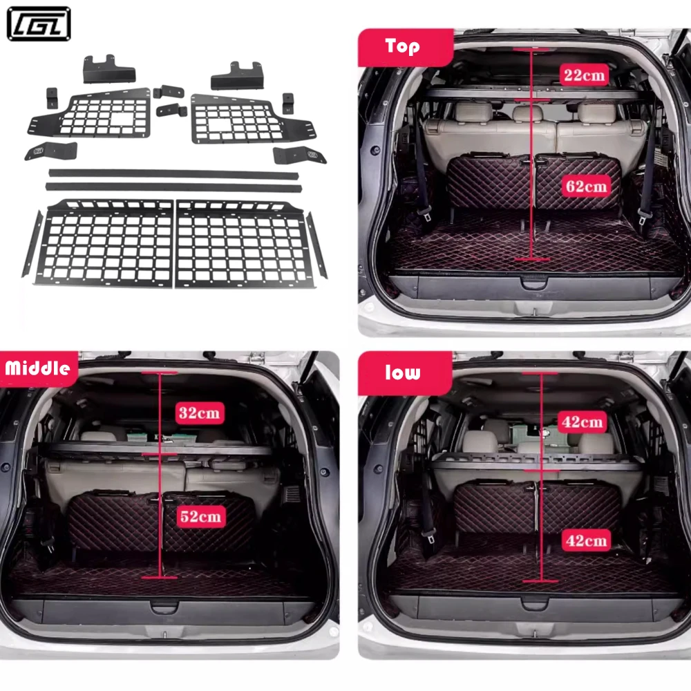 Fit for Mitsubishi Pajero Sport Montero Shogun Sport 2020 2021 2022 2023 2024 CGZ Molle Panel Trunk Shelf Cargo Storage Racks
Fit for Mitsubishi Pajero Sport Montero Shogun Sport 2020 2021 2022 2023 2024 CGZ Molle Panel Trunk Shelf Cargo Storage Racks