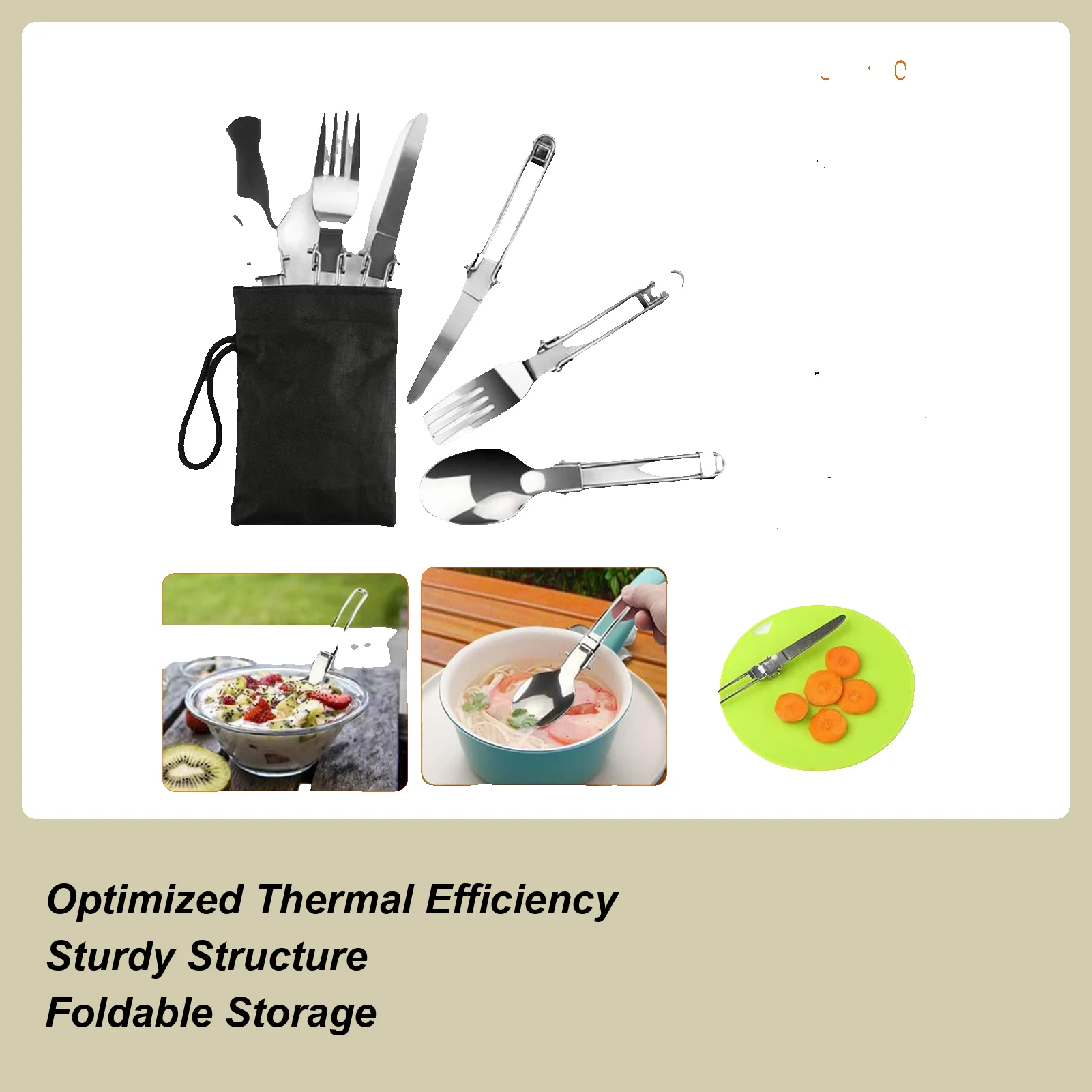 Camping Cookware Foldable Camping Cookware Kit Cup Knives Fork Spoon Nonstick Utensils For Outdoor Kitchen Hiking Travel 
Camping Cookware Foldable Camping Cookware Kit Cup Knives Fork Spoon Nonstick Utensils For Outdoor Kitchen Hiking Travel