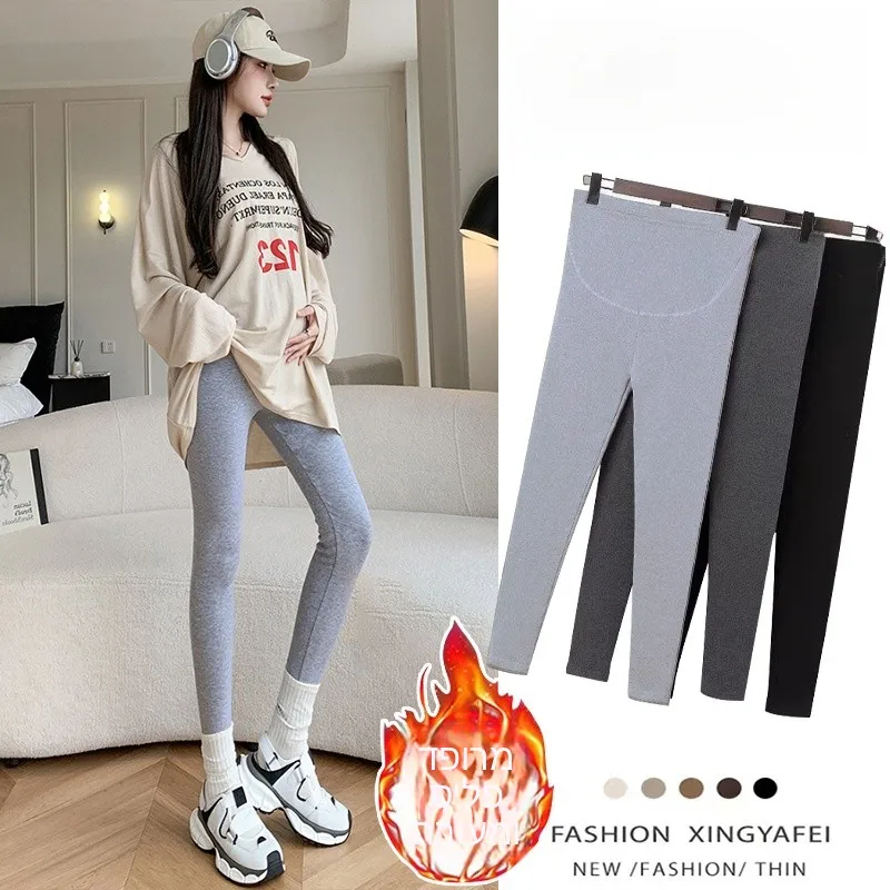 Maternity Leggings Thickened Fleece Warm High Waist Belly Support Slimming Fashionable Women's Winter Spring Autumn Cotton Fa...
Maternity Leggings Thickened Fleece Warm High Waist Belly Support Slimming Fashionable Women's Winter Spring Autumn Cotton Fa...