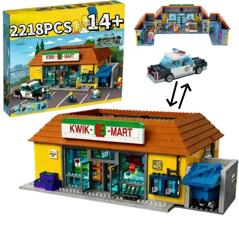 2026new MOC 2179PCS FIT 71016 Kwik-E-Mart Building Blocks Bricks Model Toys For Kids Adults Christmas Birthday Gifts Home Decor
2026new MOC 2179PCS FIT 71016 Kwik-E-Mart Building Blocks Bricks Model Toys For Kids Adults Christmas Birthday Gifts Home Decor