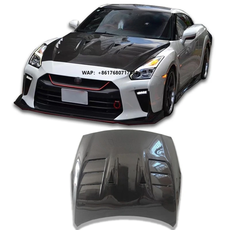 Body Kit Is Suitable for R35 Carbon Fiber Hood V Version From 2008 to 2021
Body Kit Is Suitable for R35 Carbon Fiber Hood V Version From 2008 to 2021