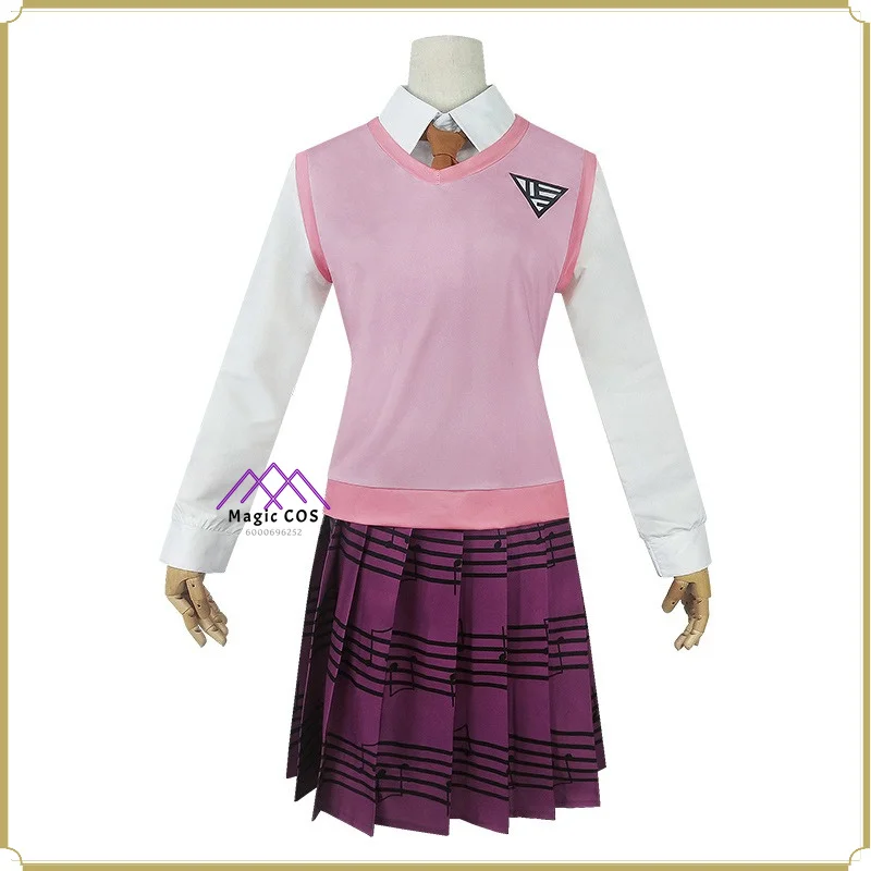 Kaede Akamatsu JK Uniform Cosplay Costume Women High Quality Full Set Anime Pink Campus Outfit Stage Performance Party Suit
Kaede Akamatsu JK Uniform Cosplay Costume Women High Quality Full Set Anime Pink Campus Outfit Stage Performance Party Suit