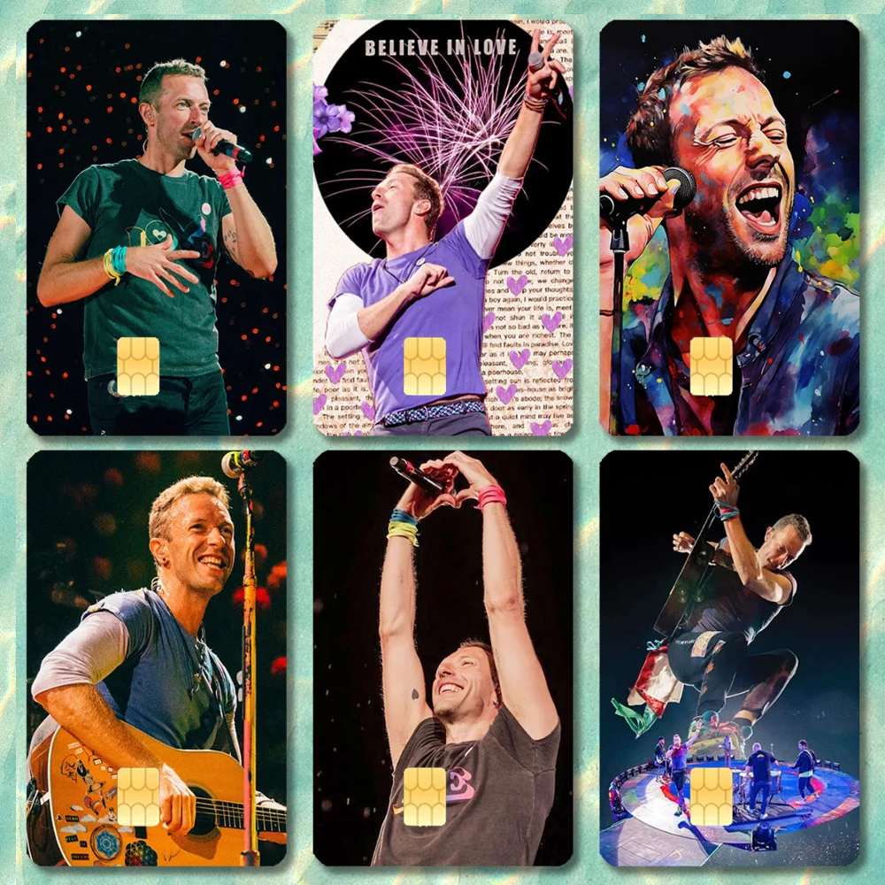 rock singer C-Chris M-Martin Stickers Credit Visa Debit Bank Charge Card Bus Metro Waterproof Sticker Decal Decoration
rock singer C-Chris M-Martin Stickers Credit Visa Debit Bank Charge Card Bus Metro Waterproof Sticker Decal Decoration