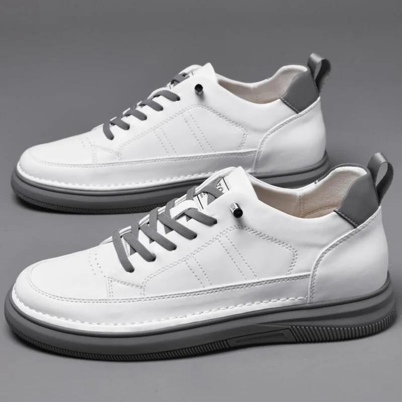 Spring Autumn Men's Inner Heightening Shoes Leather Sports Casual Shoes Invisible Height Increasing Shoes Men Sport Elevator 8CM
Spring Autumn Men's Inner Heightening Shoes Leather Sports Casual Shoes Invisible Height Increasing Shoes Men Sport Elevator 8CM