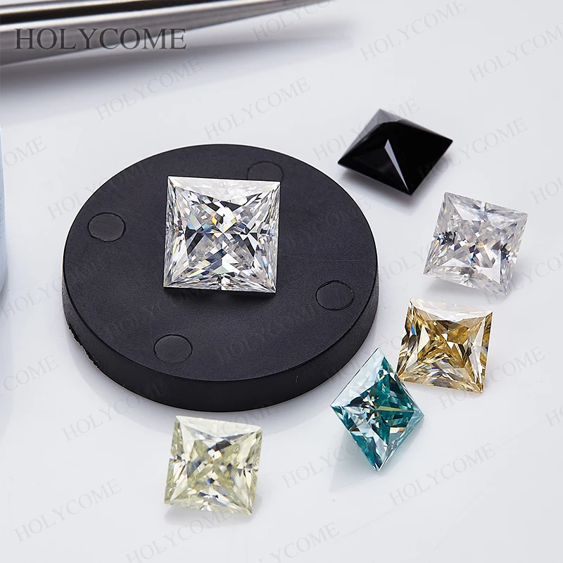 【Multicolor】0.15-10CT Rare Moissanite Princess Cut Loose Stone Beads Certified Square Shape Moissanite Diamonds Jewelry Making
【Multicolor】0.15-10CT Rare Moissanite Princess Cut Loose Stone Beads Certified Square Shape Moissanite Diamonds Jewelry Making