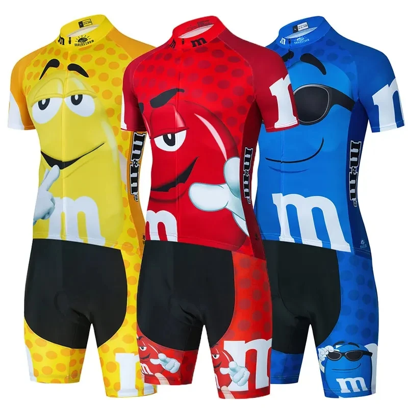 2024 Cycling Clothing Set Men's Cartoon Short Sleeve Summer Breathable Sportswear for Mountain Bike Bib Shorts
2024 Cycling Clothing Set Men's Cartoon Short Sleeve Summer Breathable Sportswear for Mountain Bike Bib Shorts