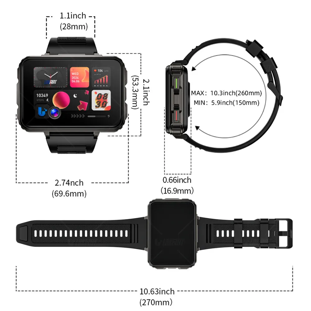 Wifi 4g Calls Smartwatches Dual Camera with Flashlight Gaming Watch Lokmat Appllp 5 Android Watch Phone Square Big Screen
Wifi 4g Calls Smartwatches Dual Camera with Flashlight Gaming Watch Lokmat Appllp 5 Android Watch Phone Square Big Screen