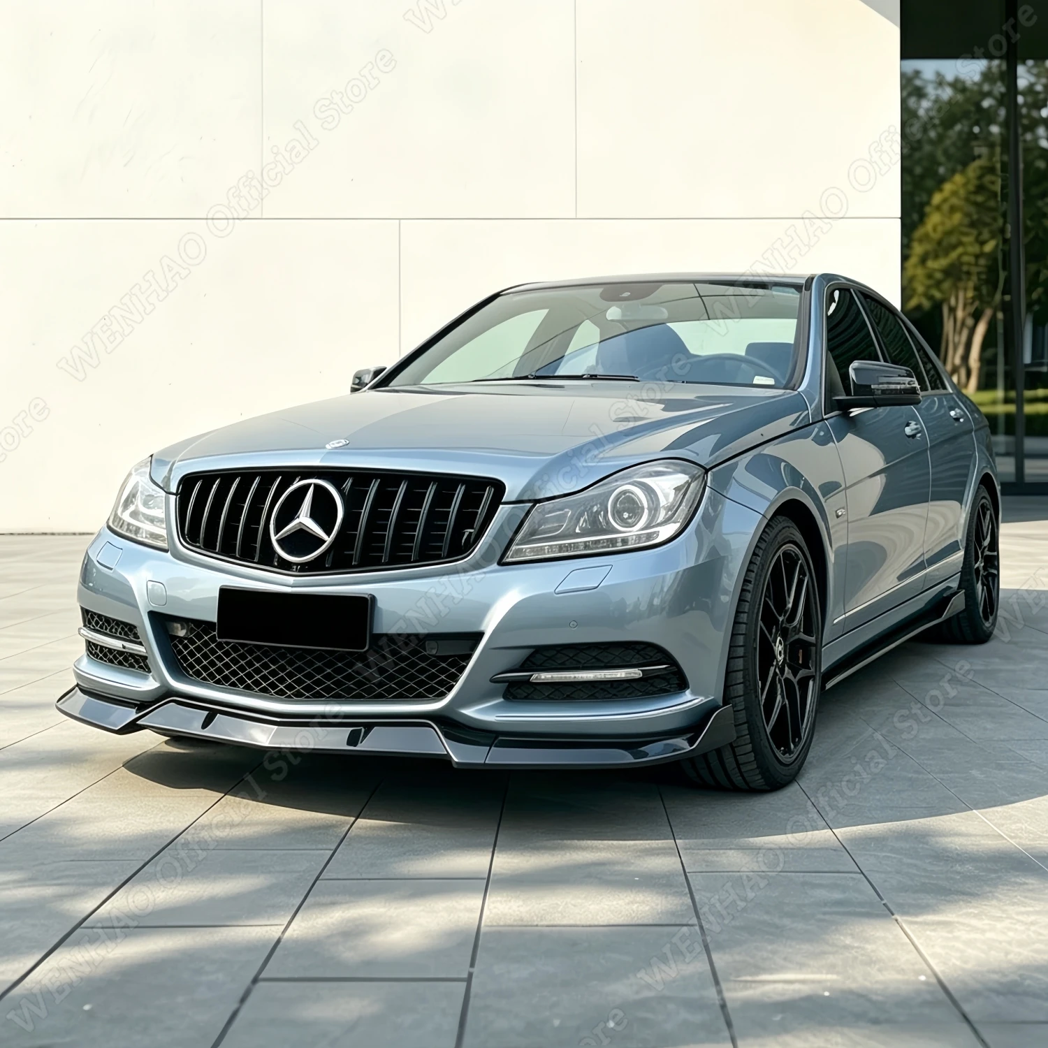 Комплект из 3 накладок на передний бампер для Mercedes-Benz C-класса W204 2007-2013, глянцевый черный, тюнинг, защита бампера, обвес
Комплект из 3 накладок на передний бампер для Mercedes-Benz C-класса W204 2007-2013, глянцевый черный, тюнинг, защита бампера, обвес