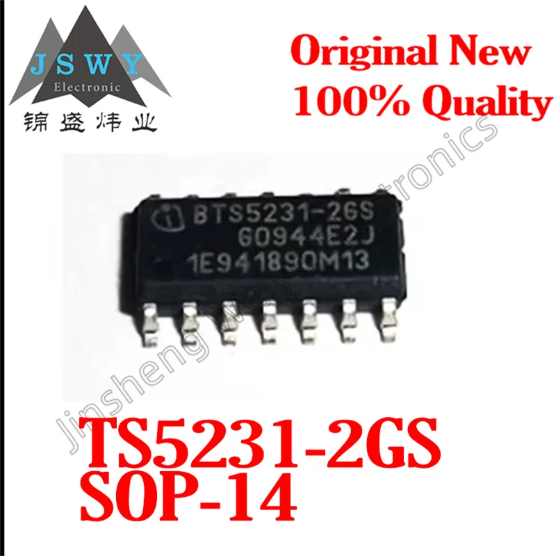 (2/10pcs) BTS5231-2GS SOP-14 BTS5231/High-end Power Switch/New Original Stock Electronics
(2/10pcs) BTS5231-2GS SOP-14 BTS5231/High-end Power Switch/New Original Stock Electronics