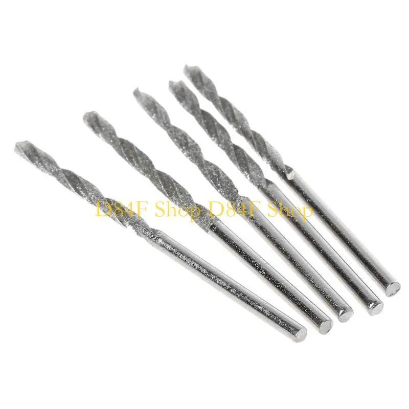 D84F 20Pcs 1mm 1.5mm 2mm 2.5mm Diamond Coated Twist Drill Bits Set For Glass Soft Met
D84F 20Pcs 1mm 1.5mm 2mm 2.5mm Diamond Coated Twist Drill Bits Set For Glass Soft Met