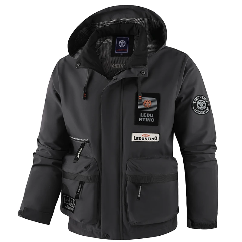 Mens Parka Jacket Outdoor Hiking Windbreaker EU Size Autumn Winter Coats Hooded Jackets Casual Coat Outerwear Loose Workwear
Mens Parka Jacket Outdoor Hiking Windbreaker EU Size Autumn Winter Coats Hooded Jackets Casual Coat Outerwear Loose Workwear