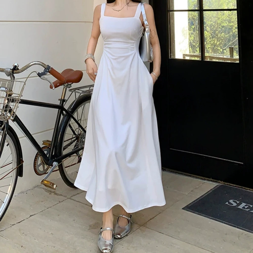 2025 summer new temperament waist slim design niche French suspender skirt-GZXX224
2025 summer new temperament waist slim design niche French suspender skirt-GZXX224