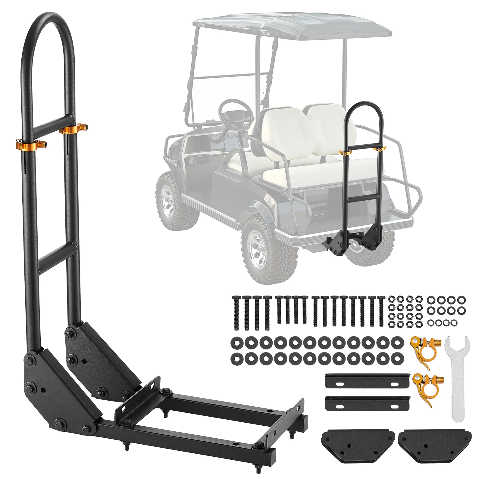 SucceBuy Golf Cart Grab Bar 17.7x9.3x35.6 Inch Compatible with Most Golf Carts with Footplates 27.5 to 33.5 In Height Adjustable
SucceBuy Golf Cart Grab Bar 17.7x9.3x35.6 Inch Compatible with Most Golf Carts with Footplates 27.5 to 33.5 In Height Adjustable
