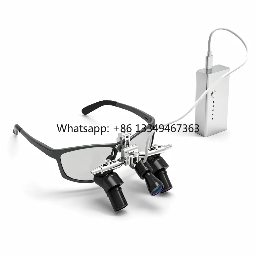 Dental Loupe LED Headlight 4X Magnifier Surgical Magnifying Glass Lightweight Binocular Electric
Dental Loupe LED Headlight 4X Magnifier Surgical Magnifying Glass Lightweight Binocular Electric